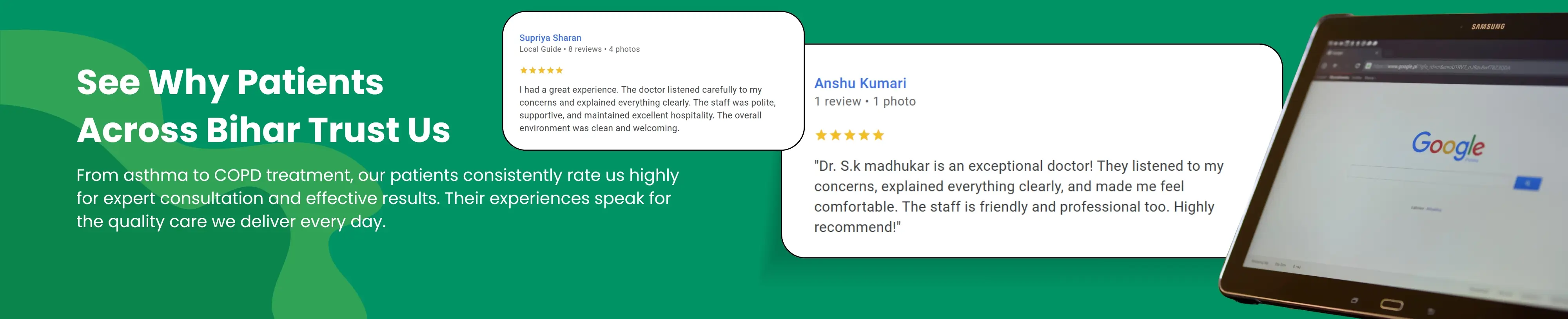 Madhukar's Clinic & Lung Hospital - Banner 2